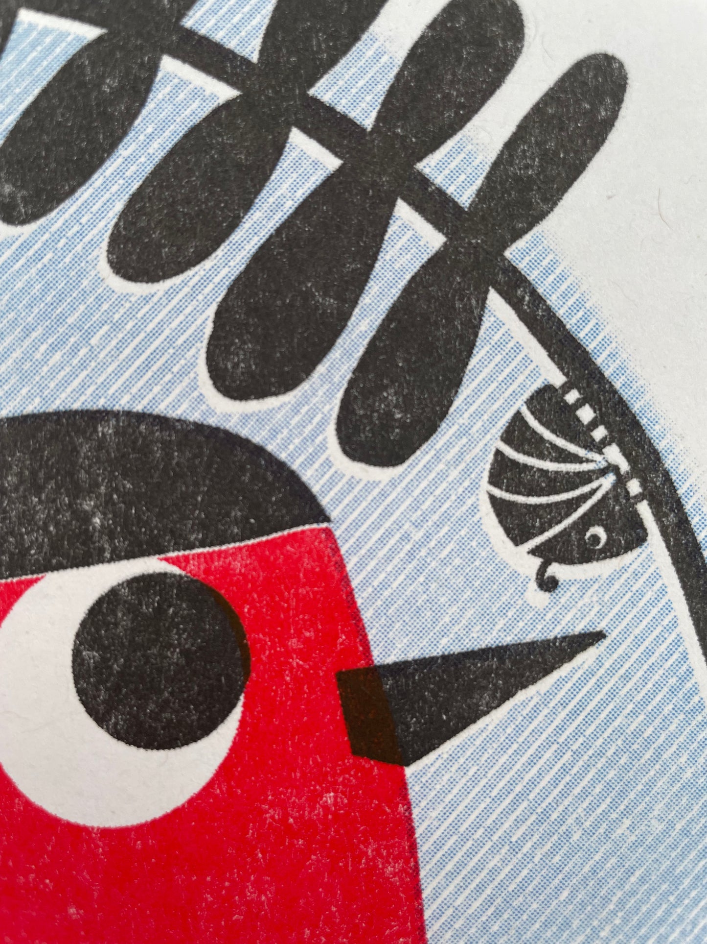 ‘Robin’ A3 Risograph Print