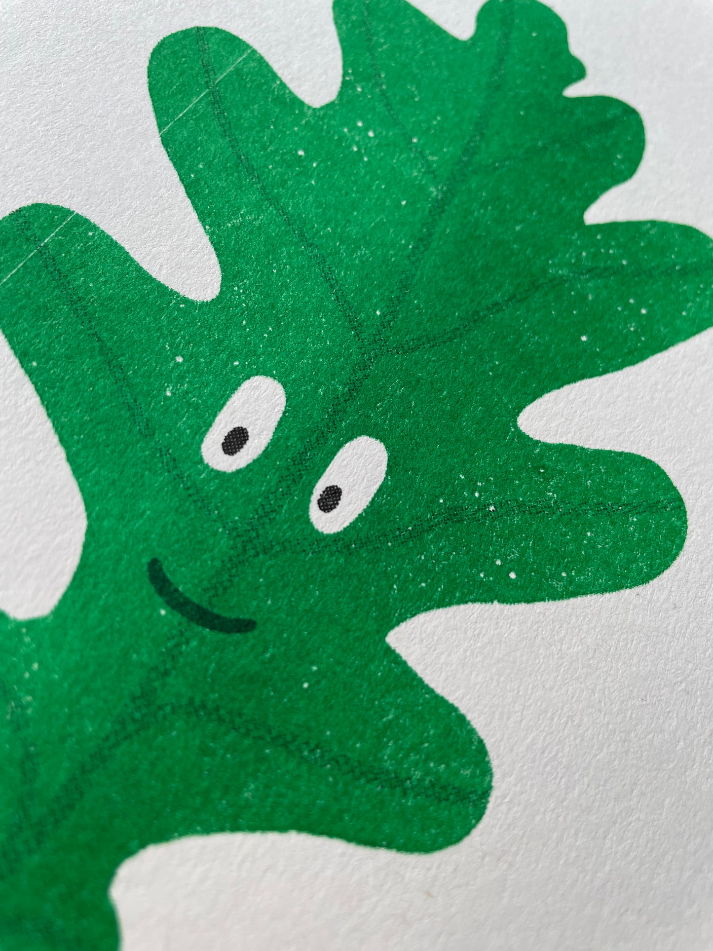 'English Oak' A5 Risograph Print