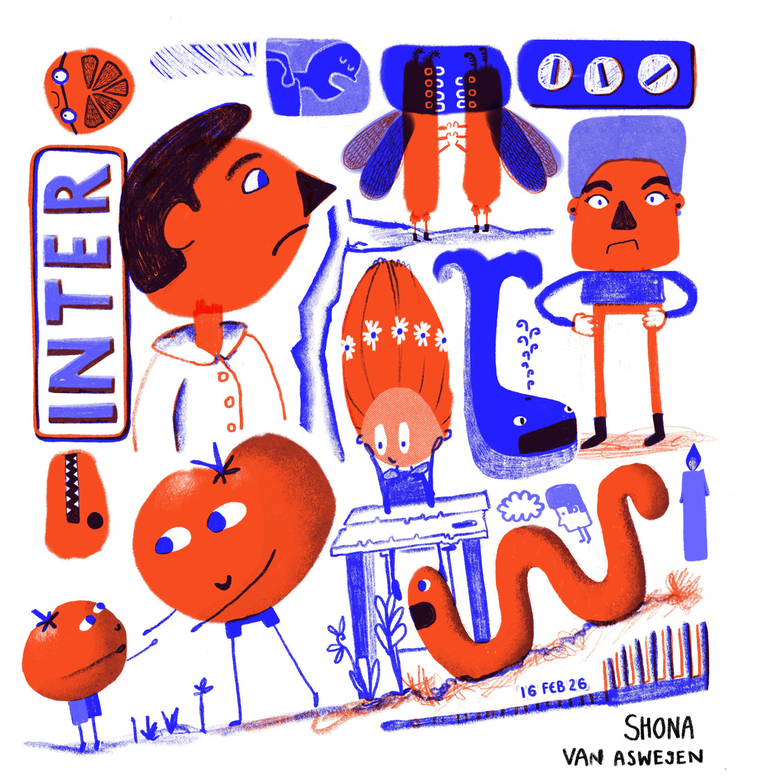 Number 07 - Bob and Bee: The Weekly Blob